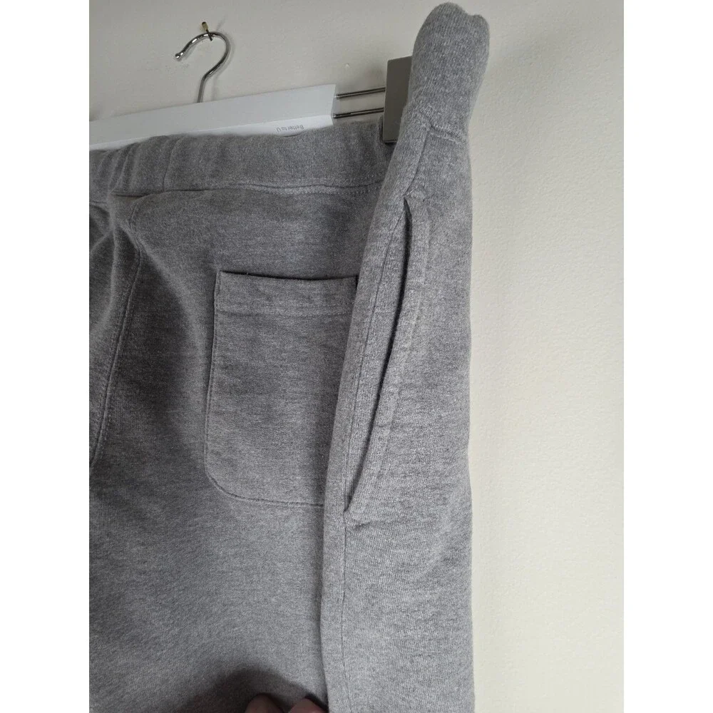 American Giant Sweatpants Mens Large Gray Joggers 100% Cotton USA Made